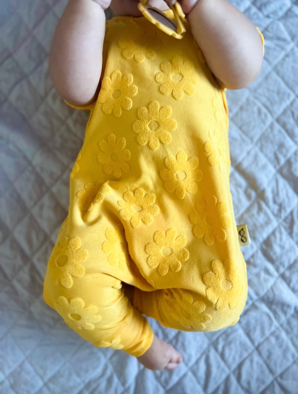 3D Daisy Harem Rompers