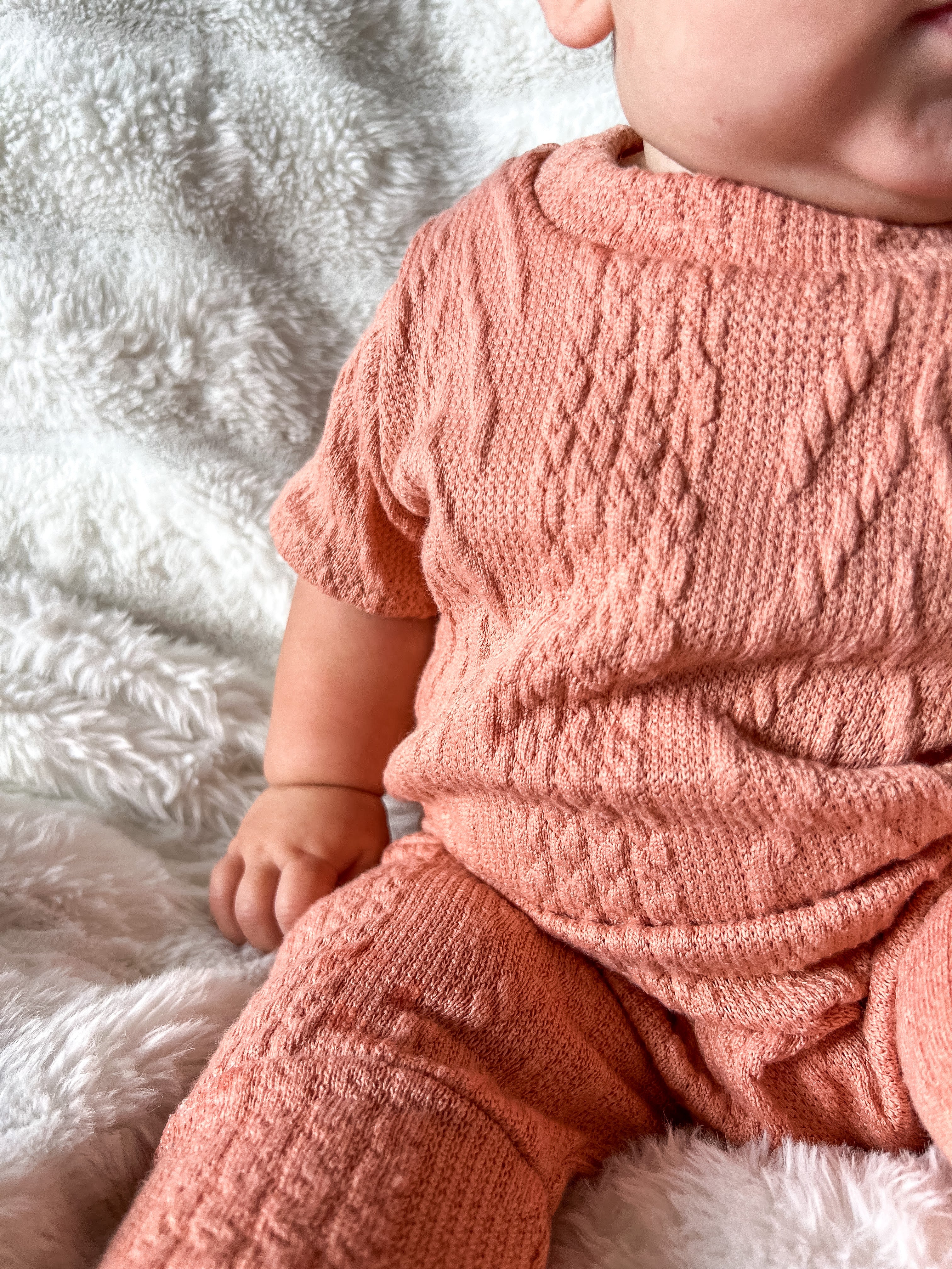 Cozy Knit Harem Romper