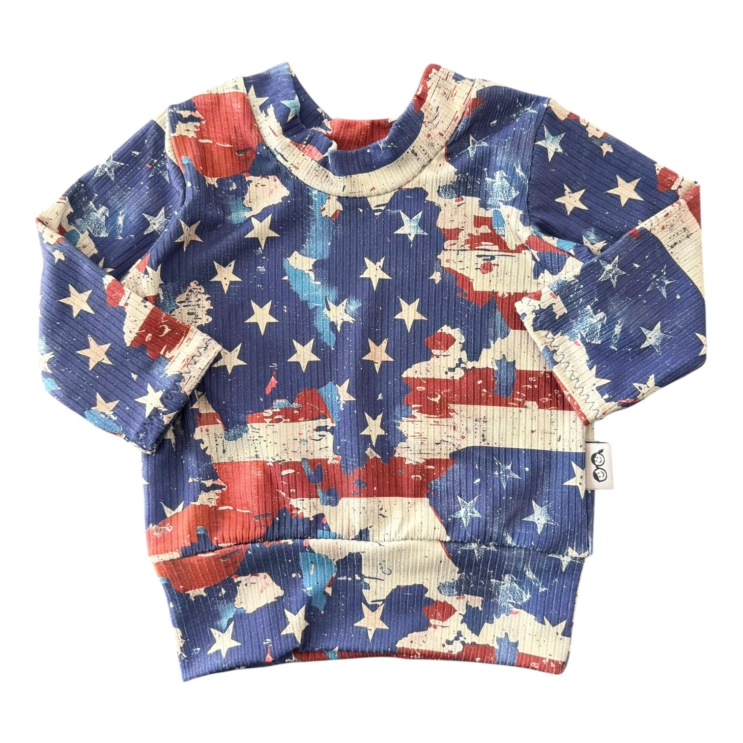 Distressed Stars & Stripes Ribbed Collection