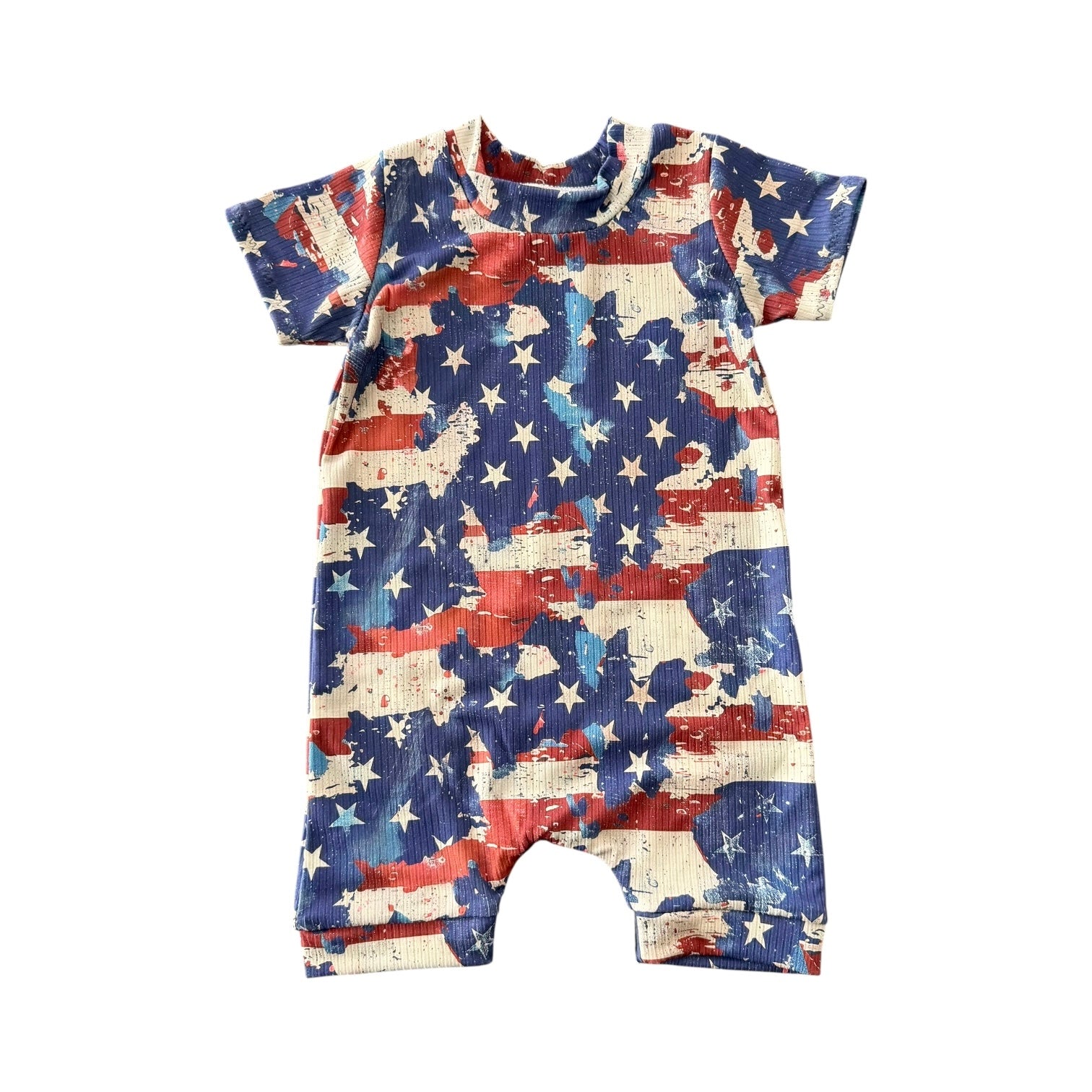 Distressed Stars & Stripes Ribbed Collection
