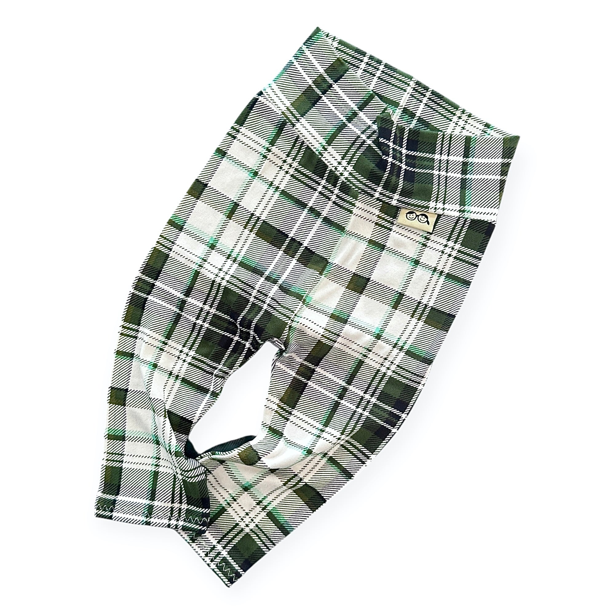 Evergreen Holiday Plaid Leggings