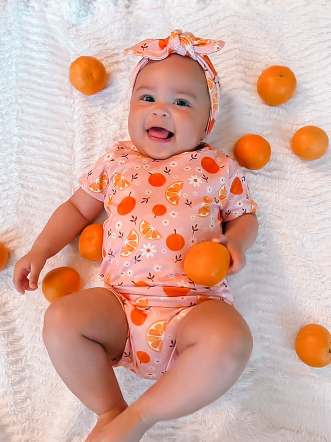 Orange Blossom Summer Lounge Set
