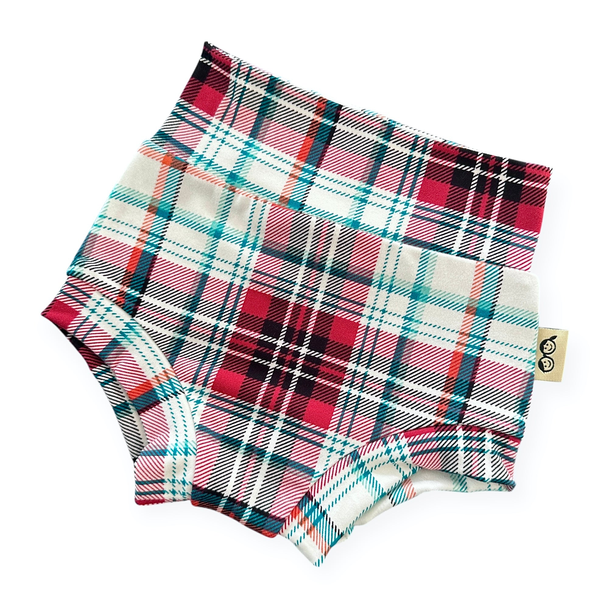 Merry Mix Plaid Bummies & Biker Shorts