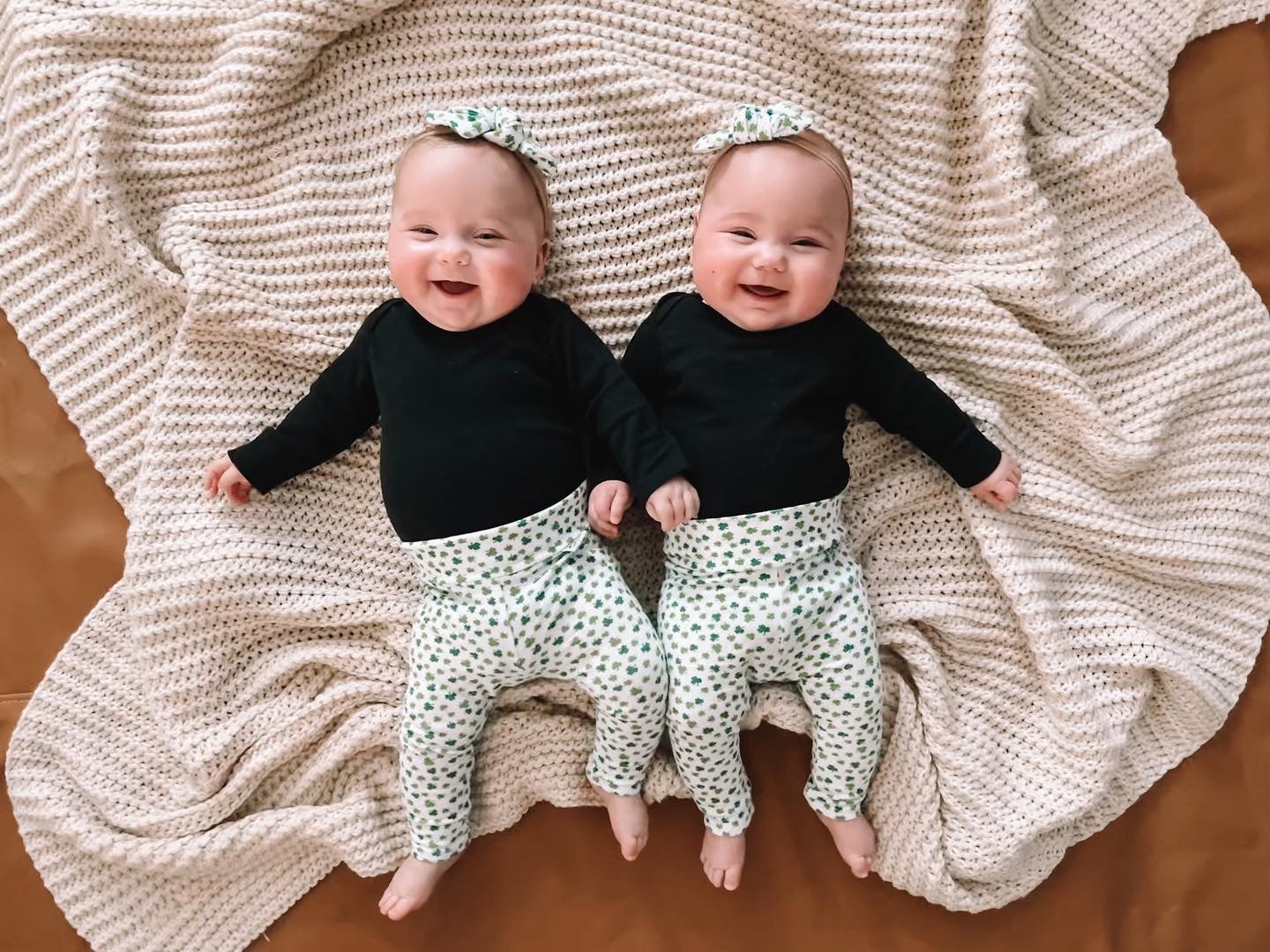 Dainty Shamrocks Headbands