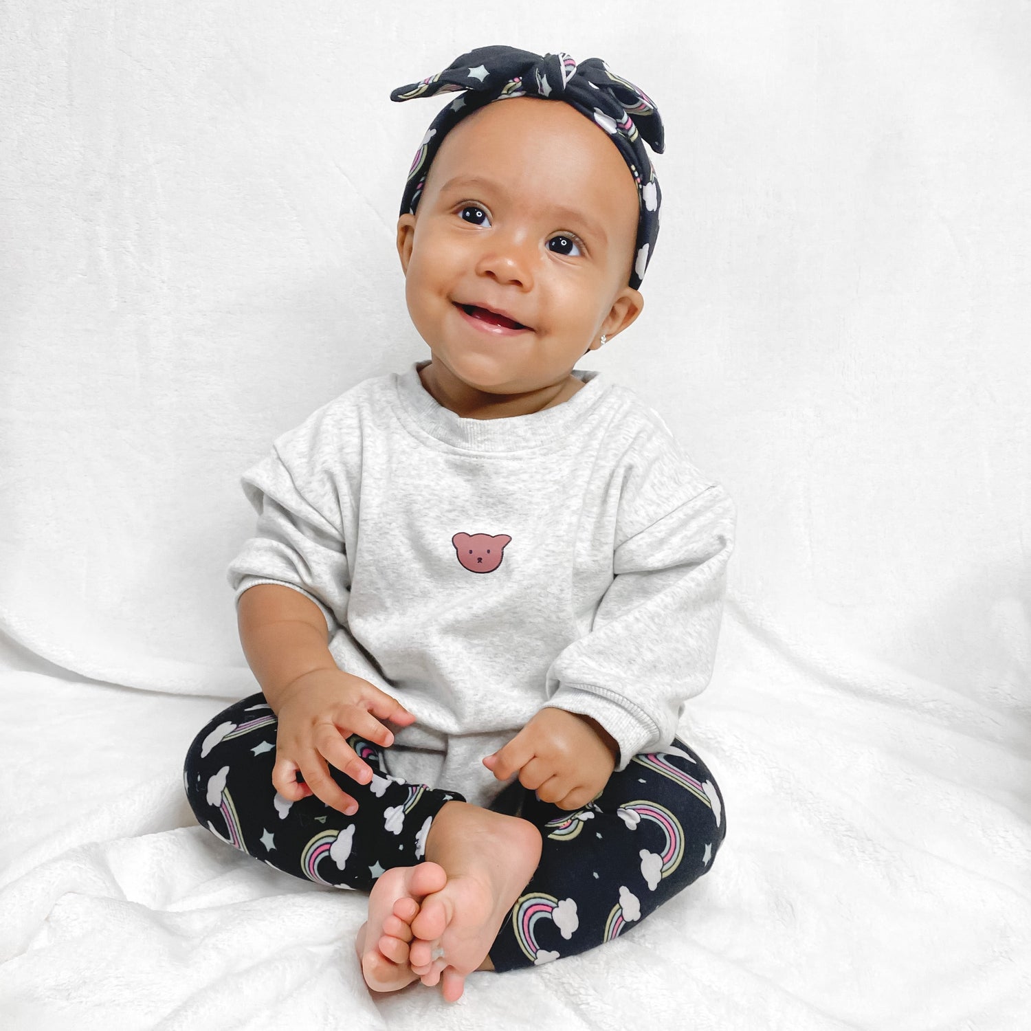 Baby in Lucky Rainbows Leggings