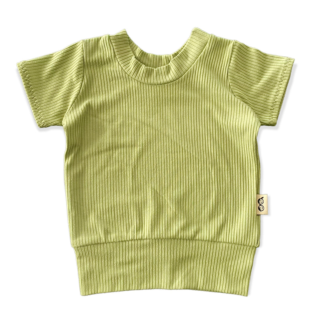 Avocado Ribbed Summer Lounge Top