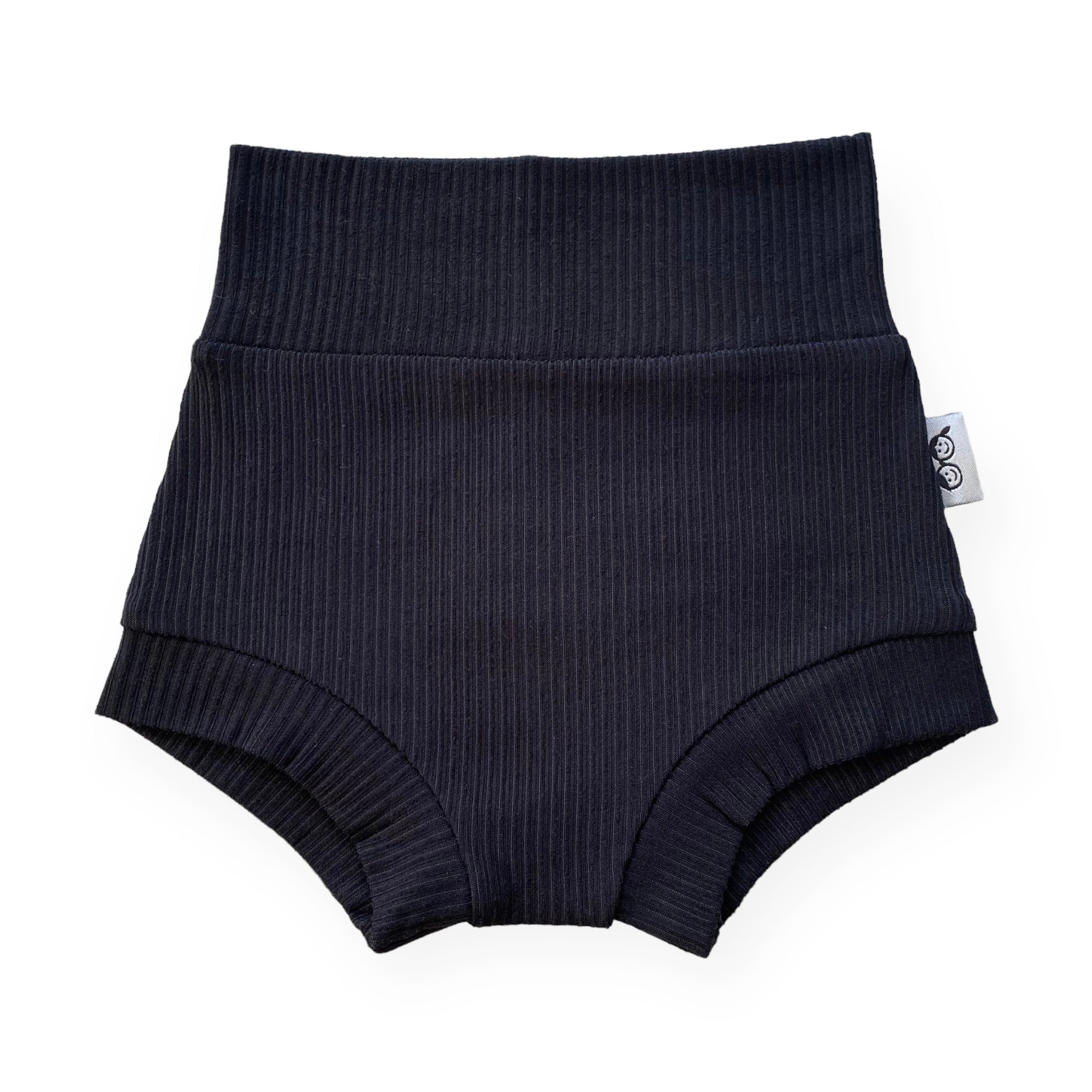 Black Ribbed Summer Lounge Set