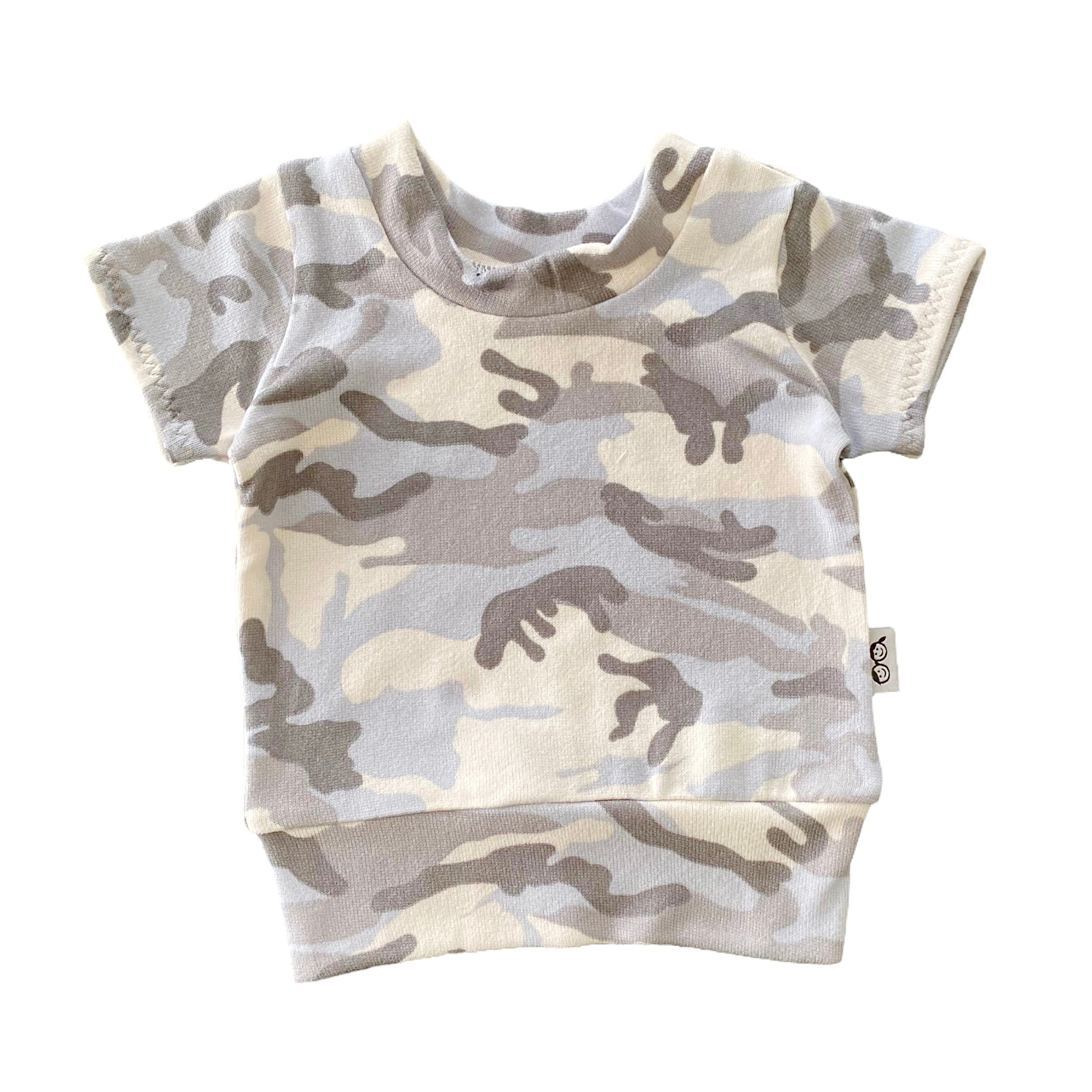 Blue Camo Summer Lounge Top