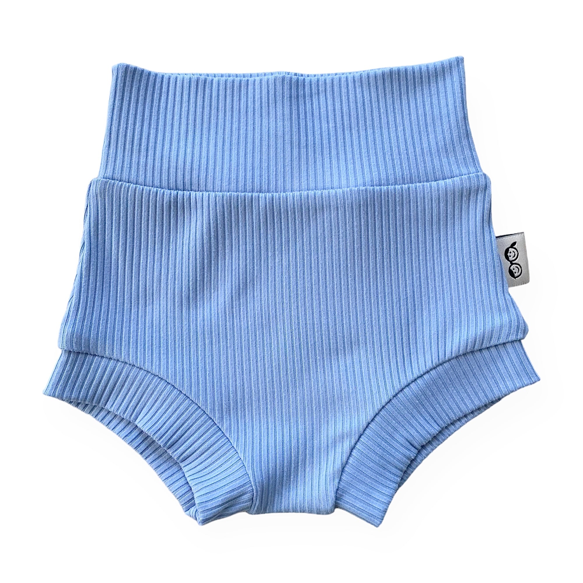 Blue Ribbed Summer Lounge Set