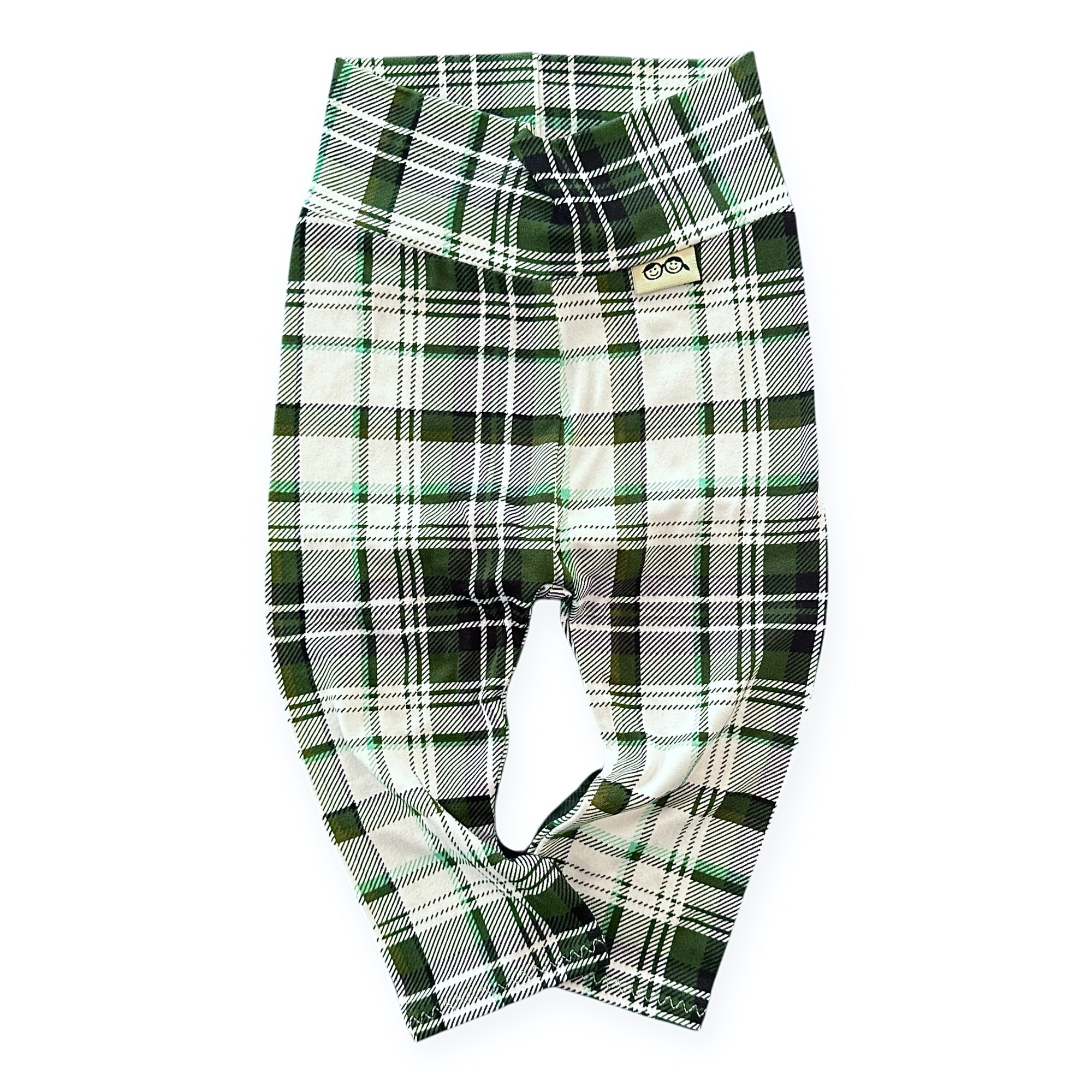 Evergreen Holiday Plaid Leggings