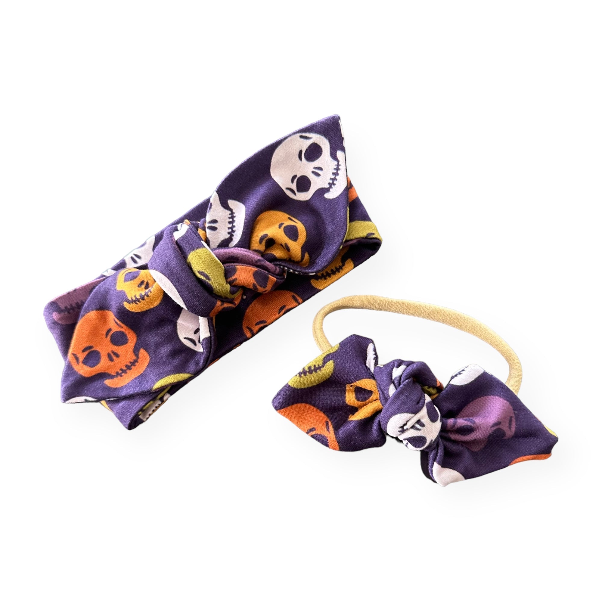 Colorful Skulls Leggings and/or Headbands