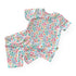 Doodle Biker Shorts Lounge Set