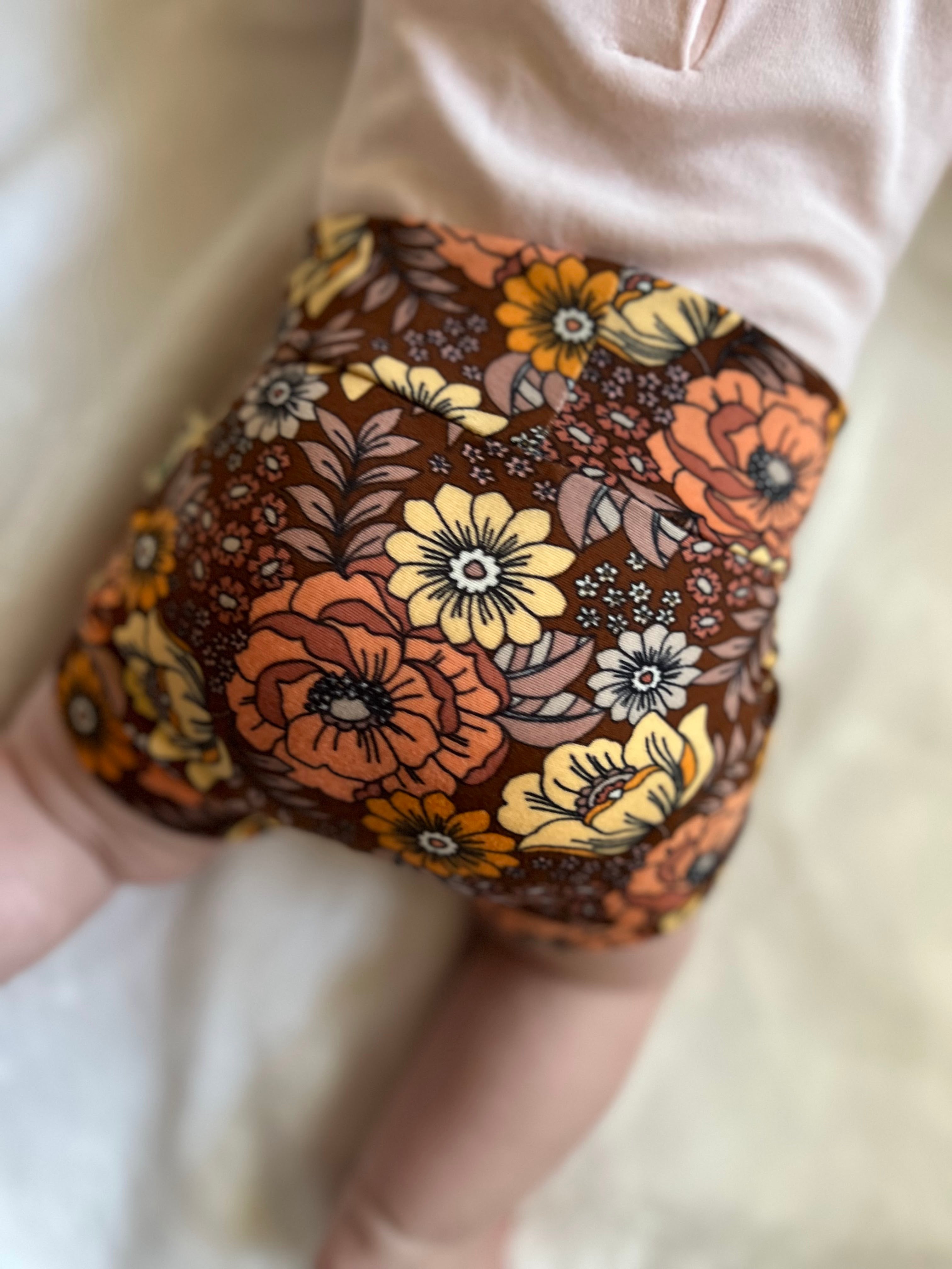 Fall Floral Bummies