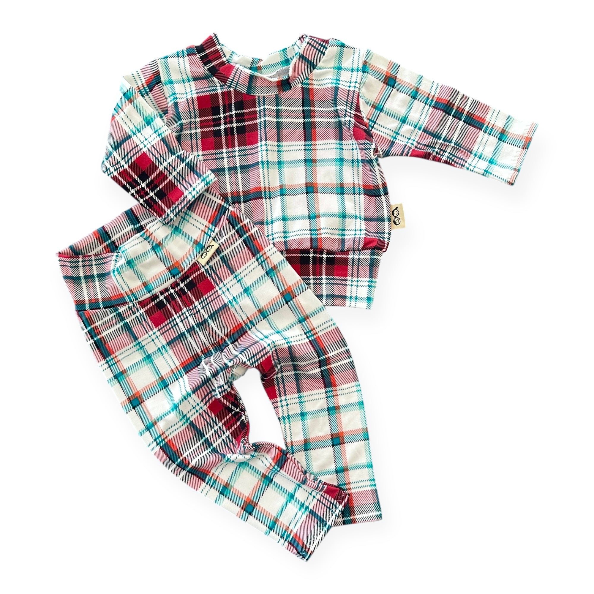 Merry Mix Plaid Lounge Set
