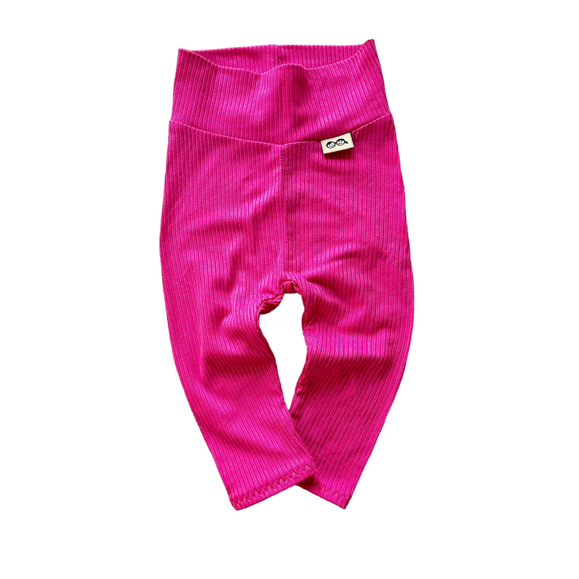 Fuchsia Ribbed Leggings