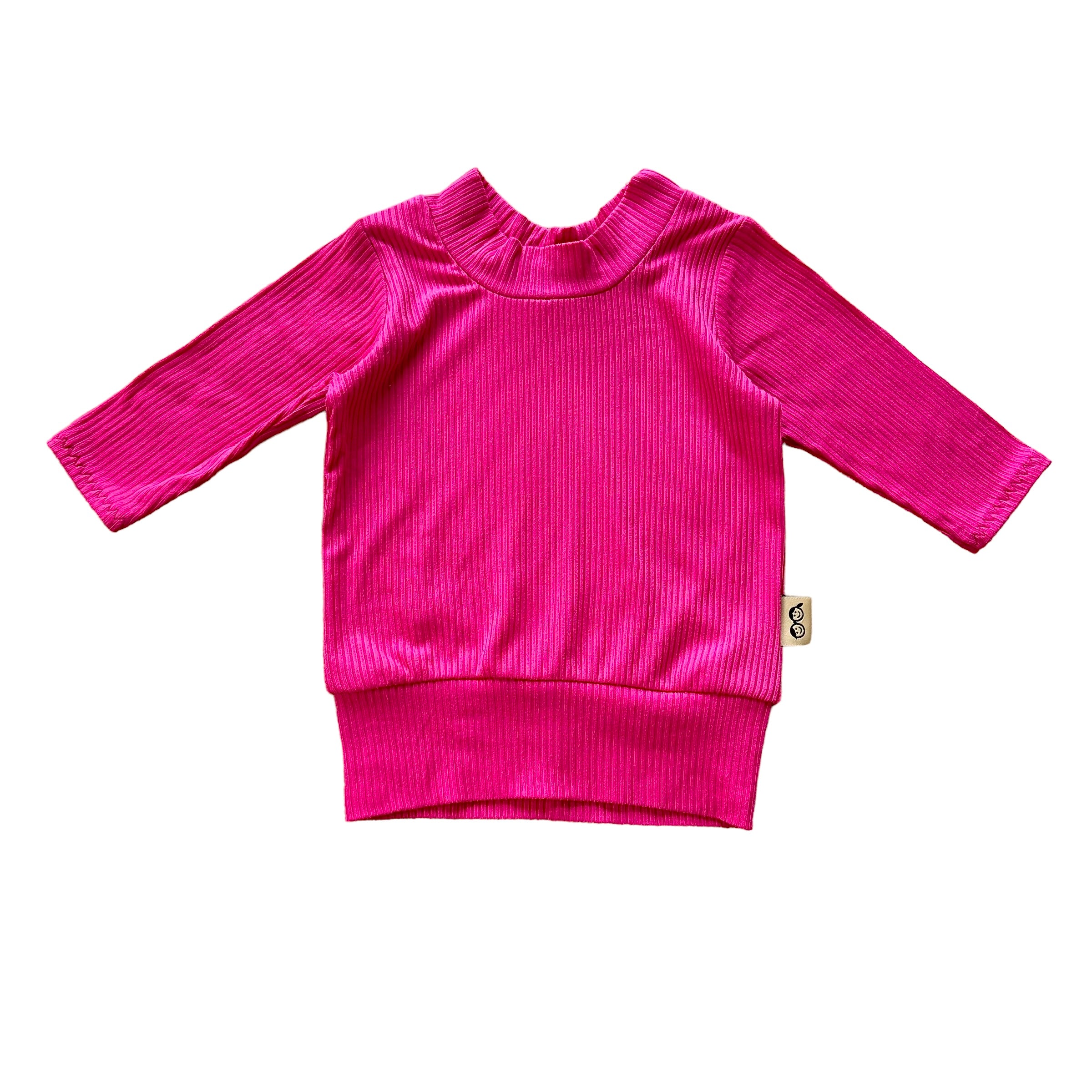Fuchsia Ribbed Lounge Set