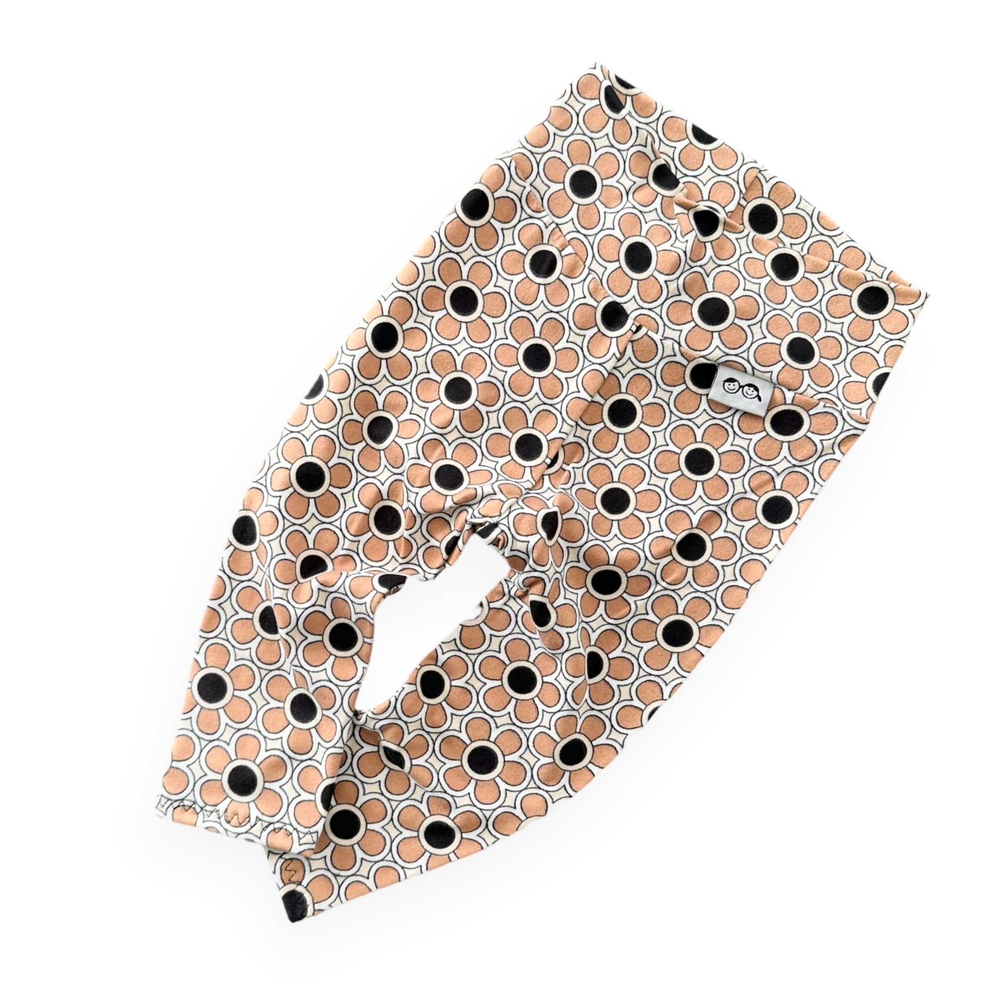 Funky Florals in Cocoa Leggings