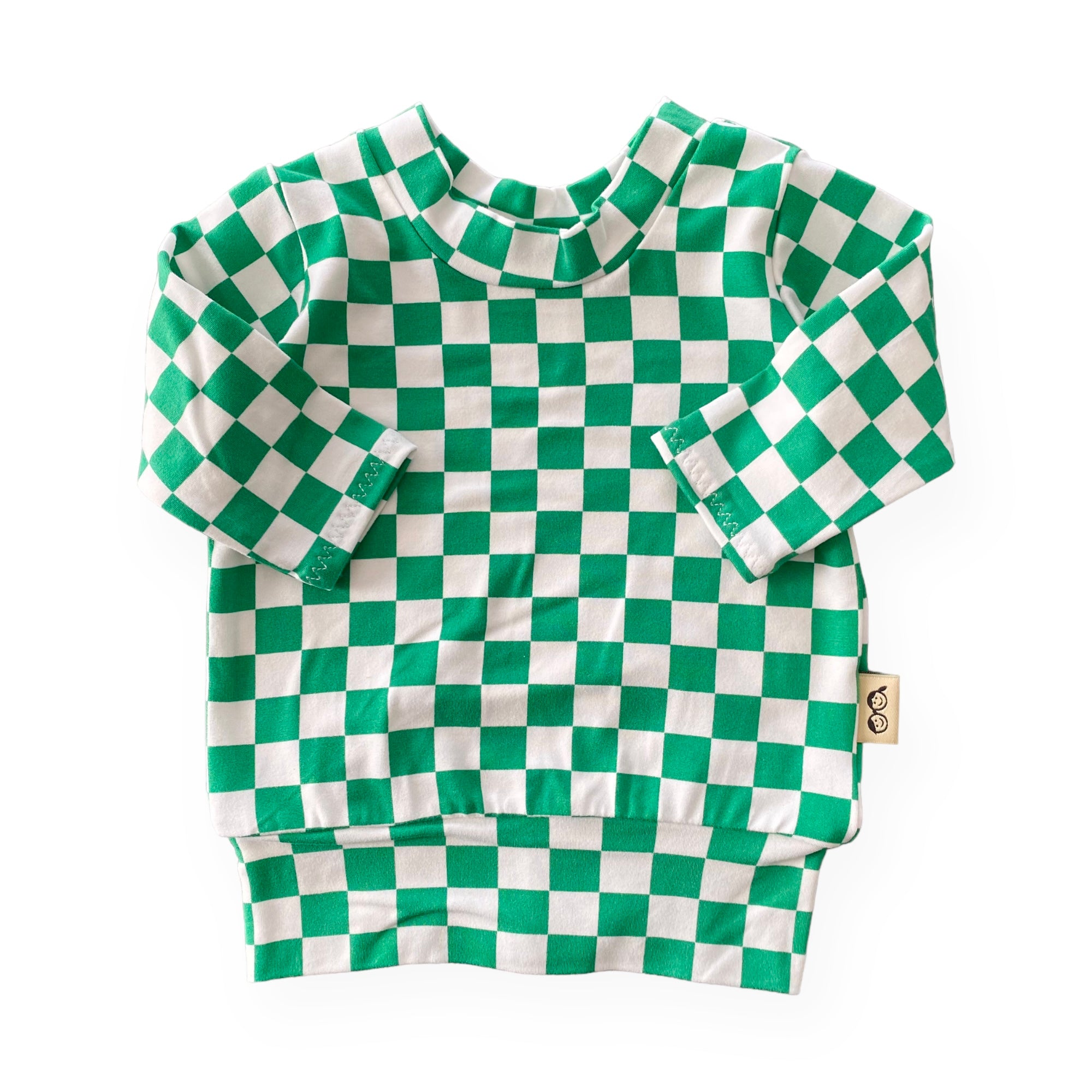 Green Checkered Lounge Set