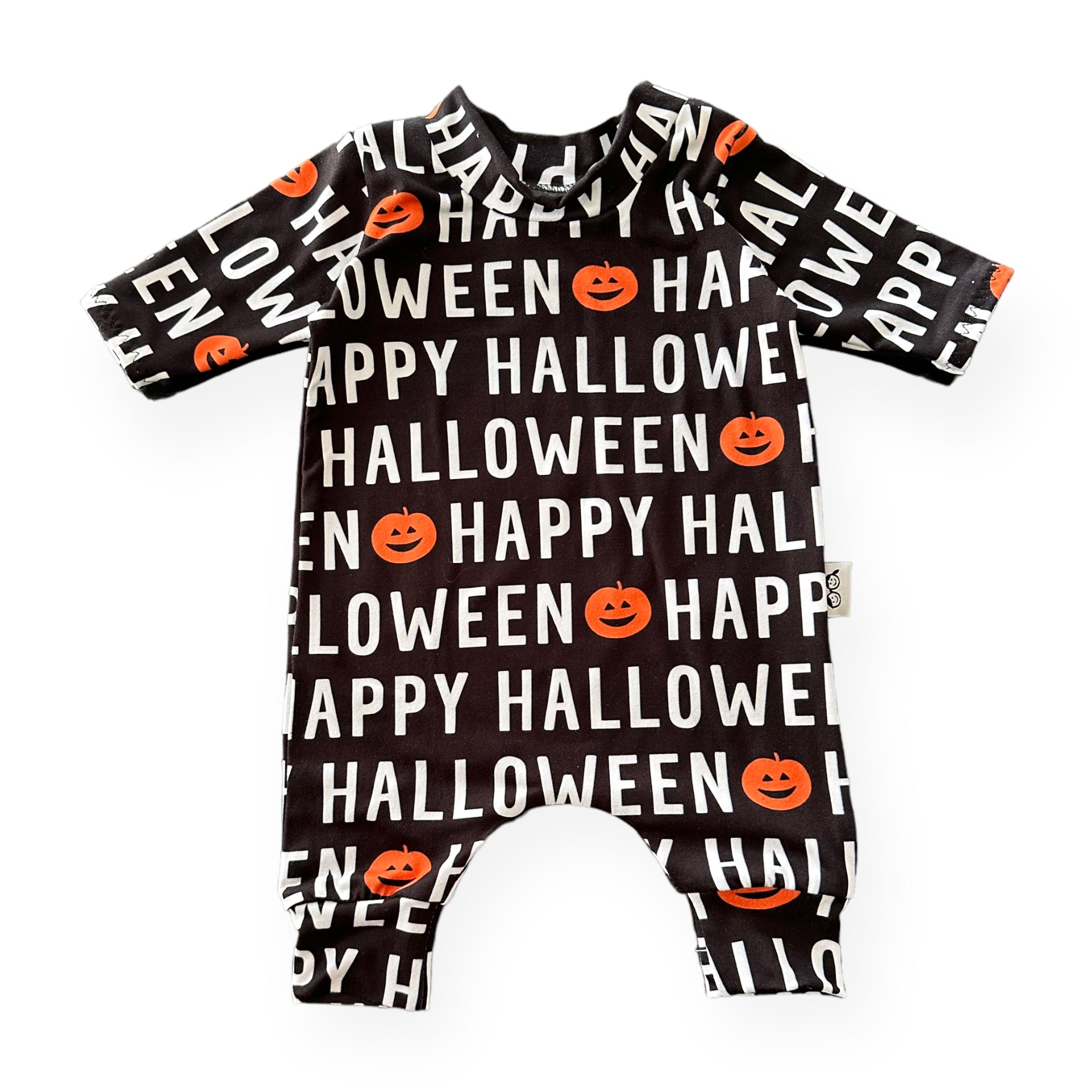 Happy Halloween Harem Romper