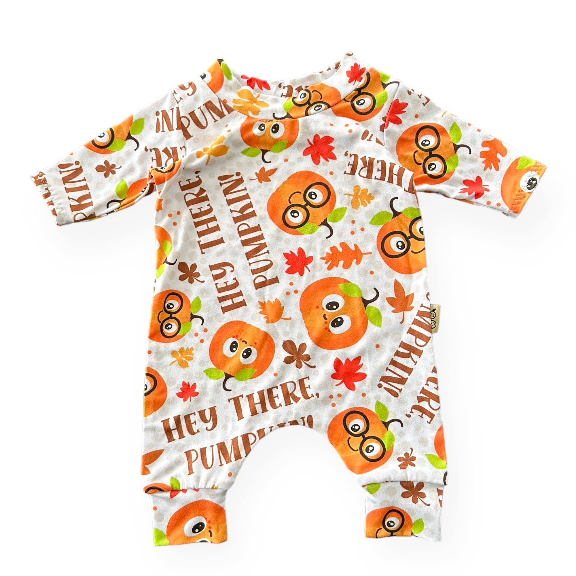Hey Pumpkin Harem Romper