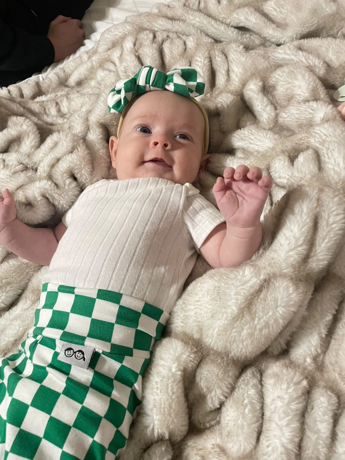 Green Checkered Leggings