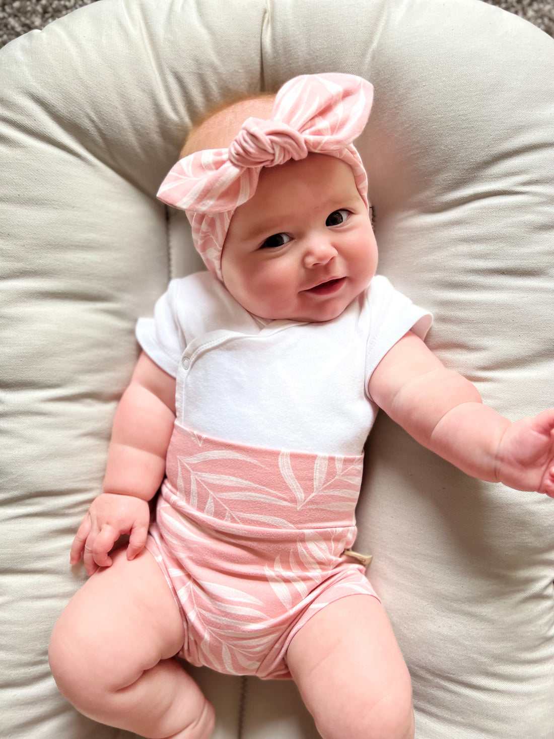 Pink Pampas Leaves Bummies