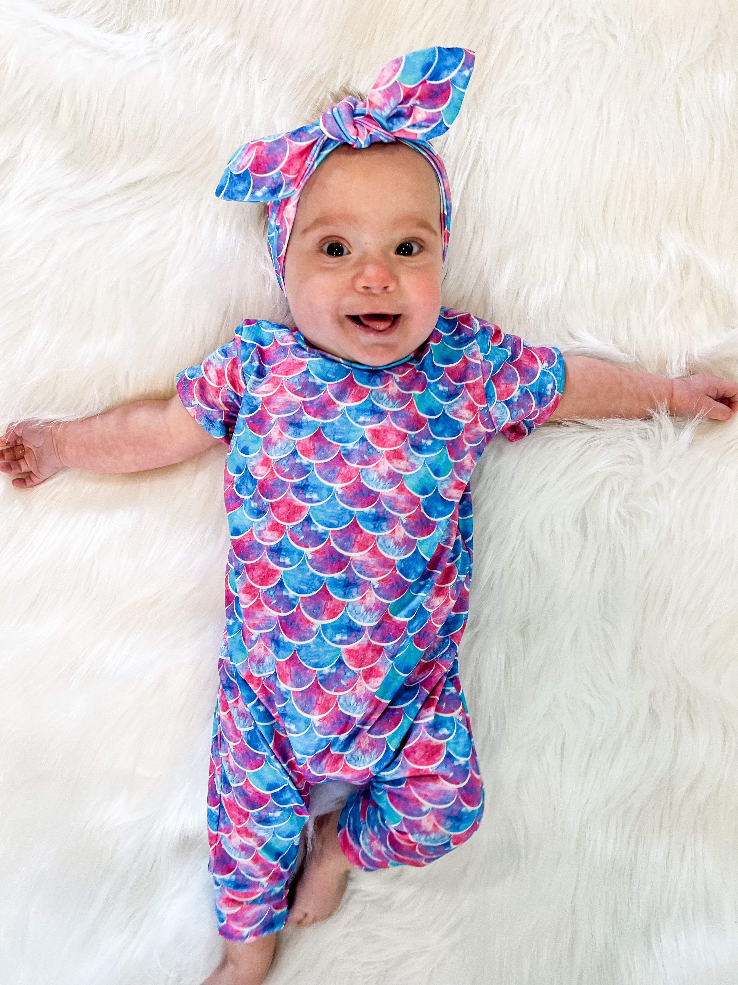 Mermaid Harem Romper