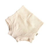 Cream Ribbed Bummies