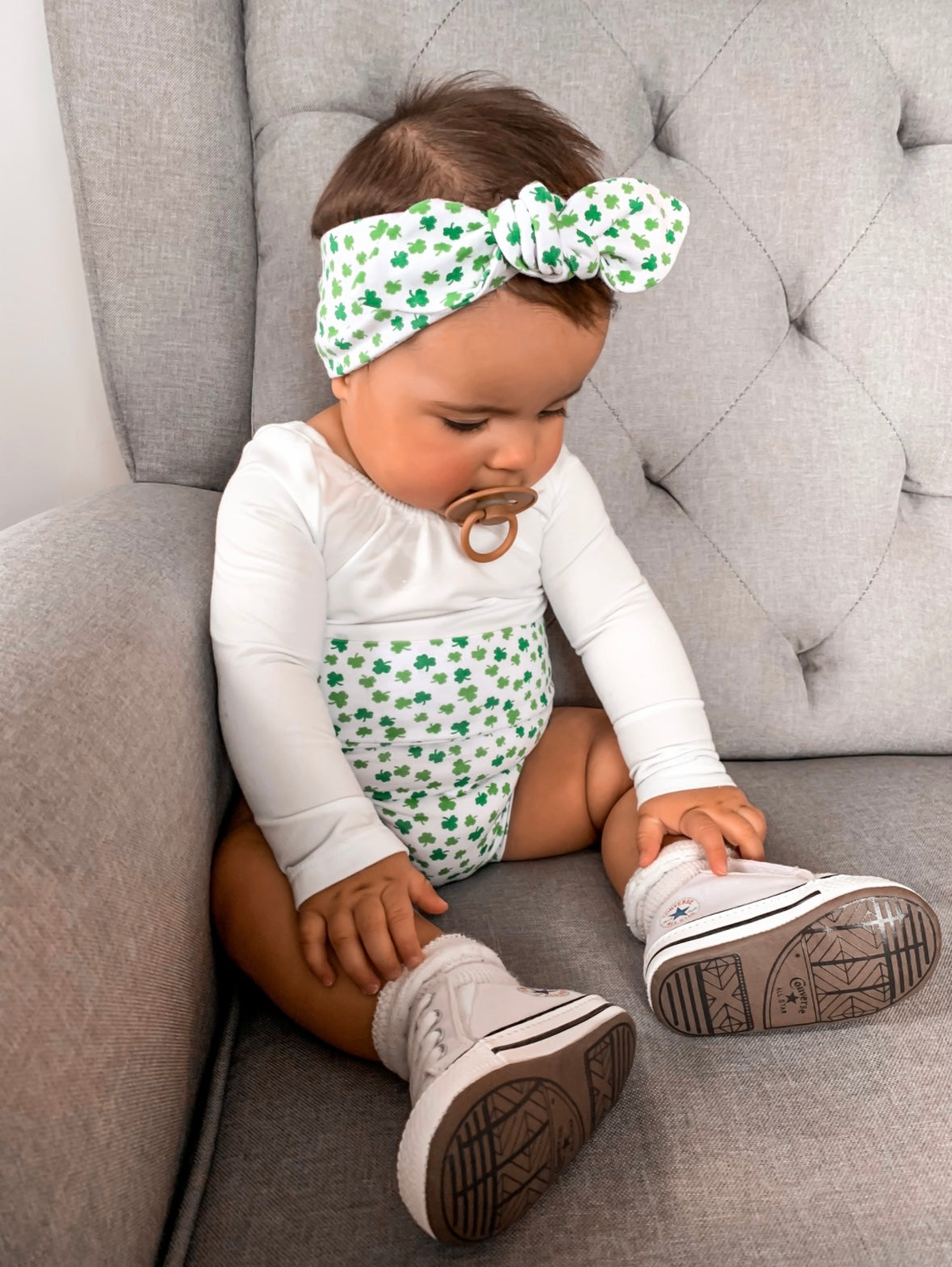 Dainty Shamrocks Headbands