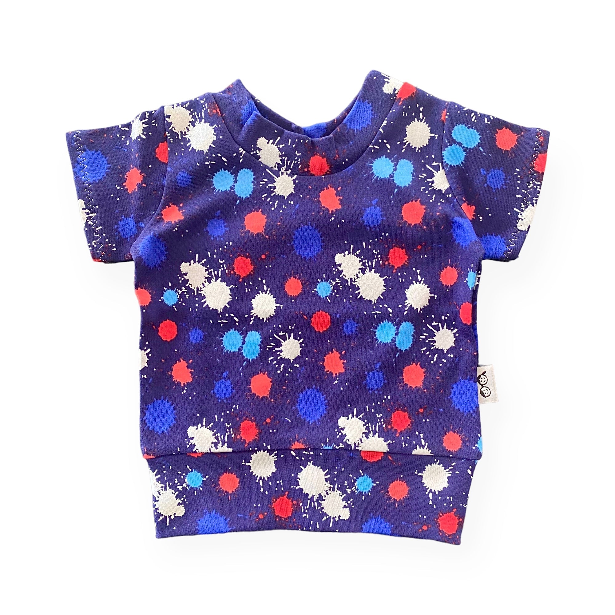 Fireworks Spark on Blue Summer Lounge Top