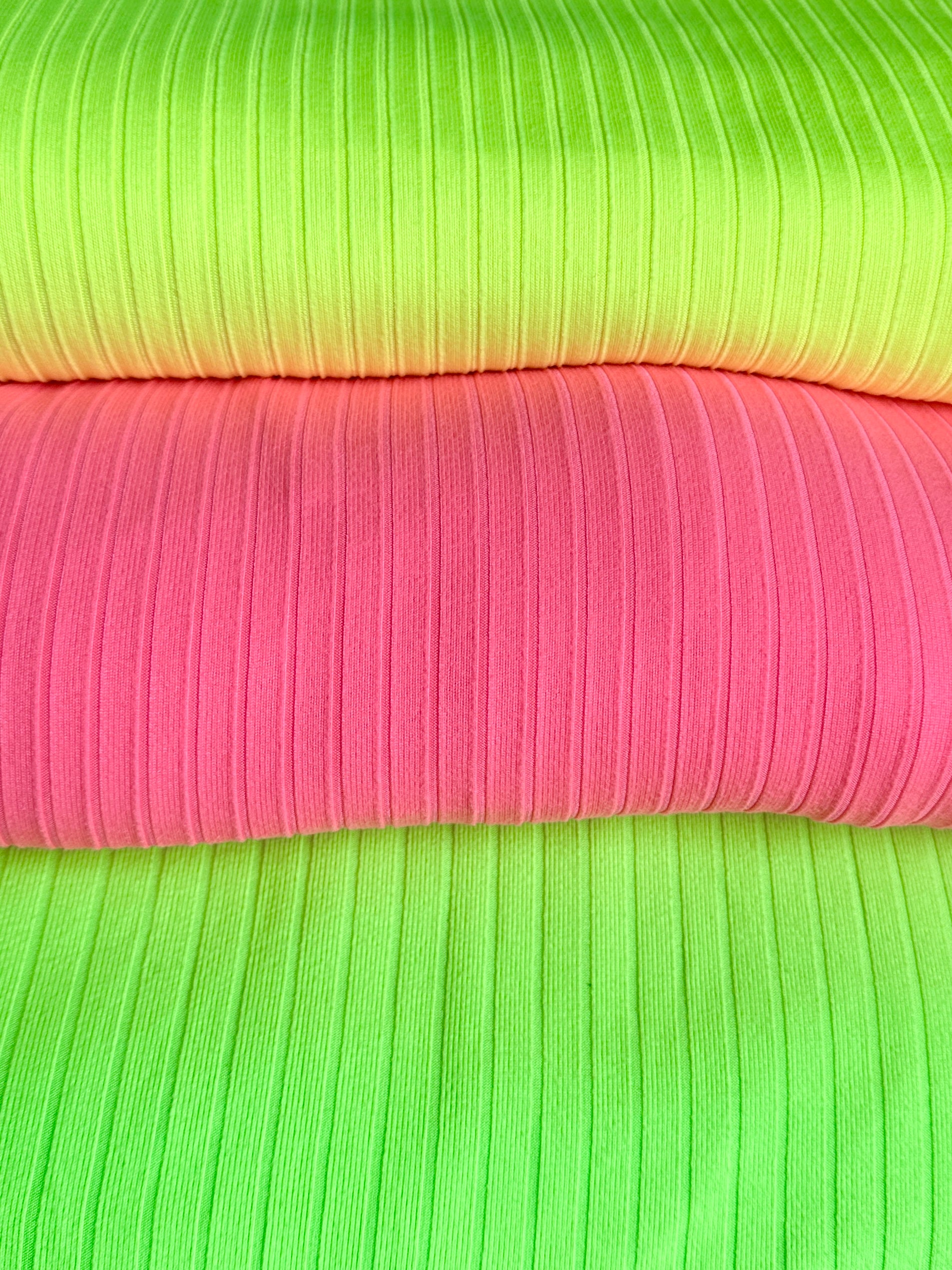 Neon Ribbed - Limited Vault Fabric