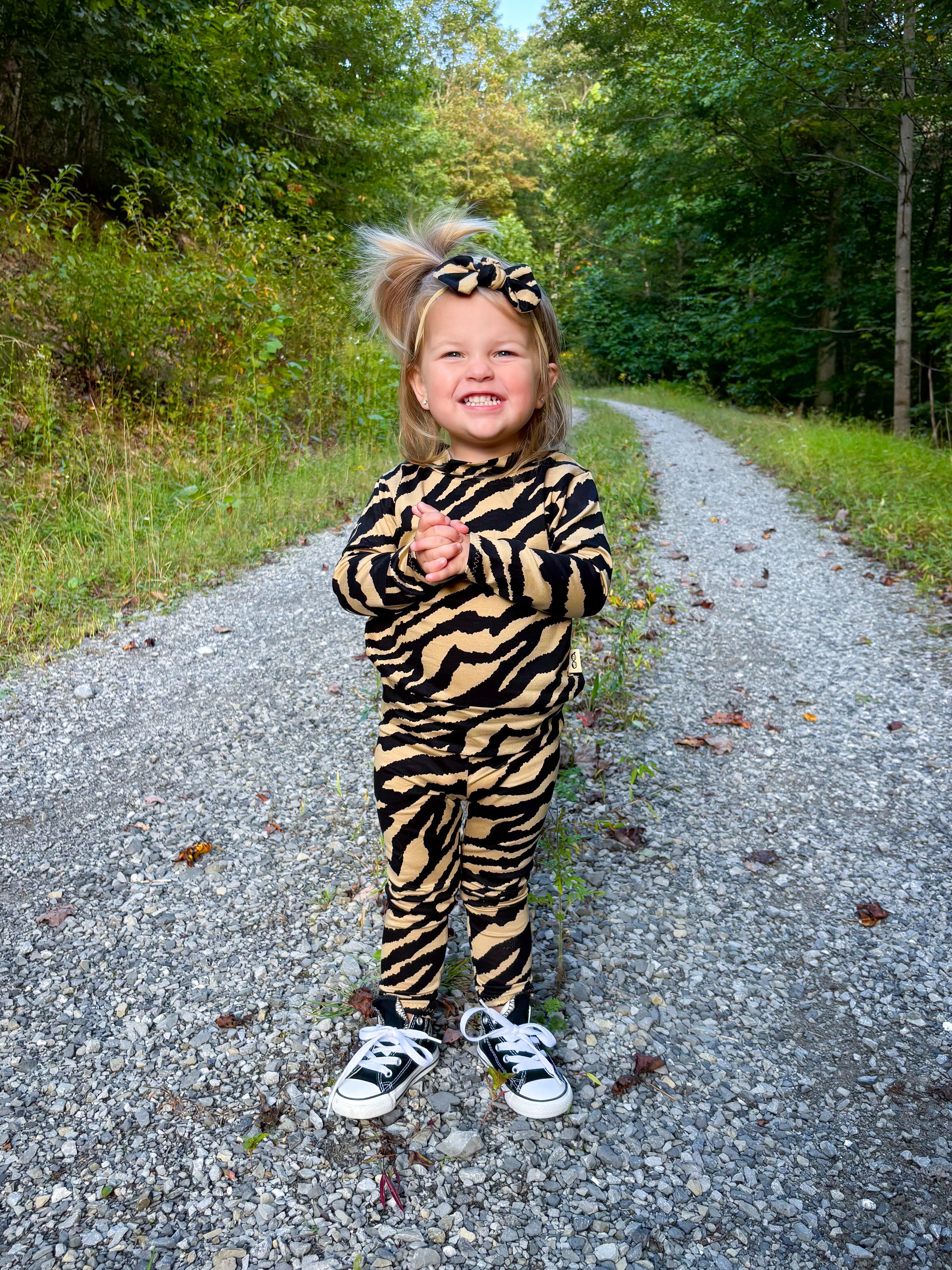 Golden Zebra Lounge Set