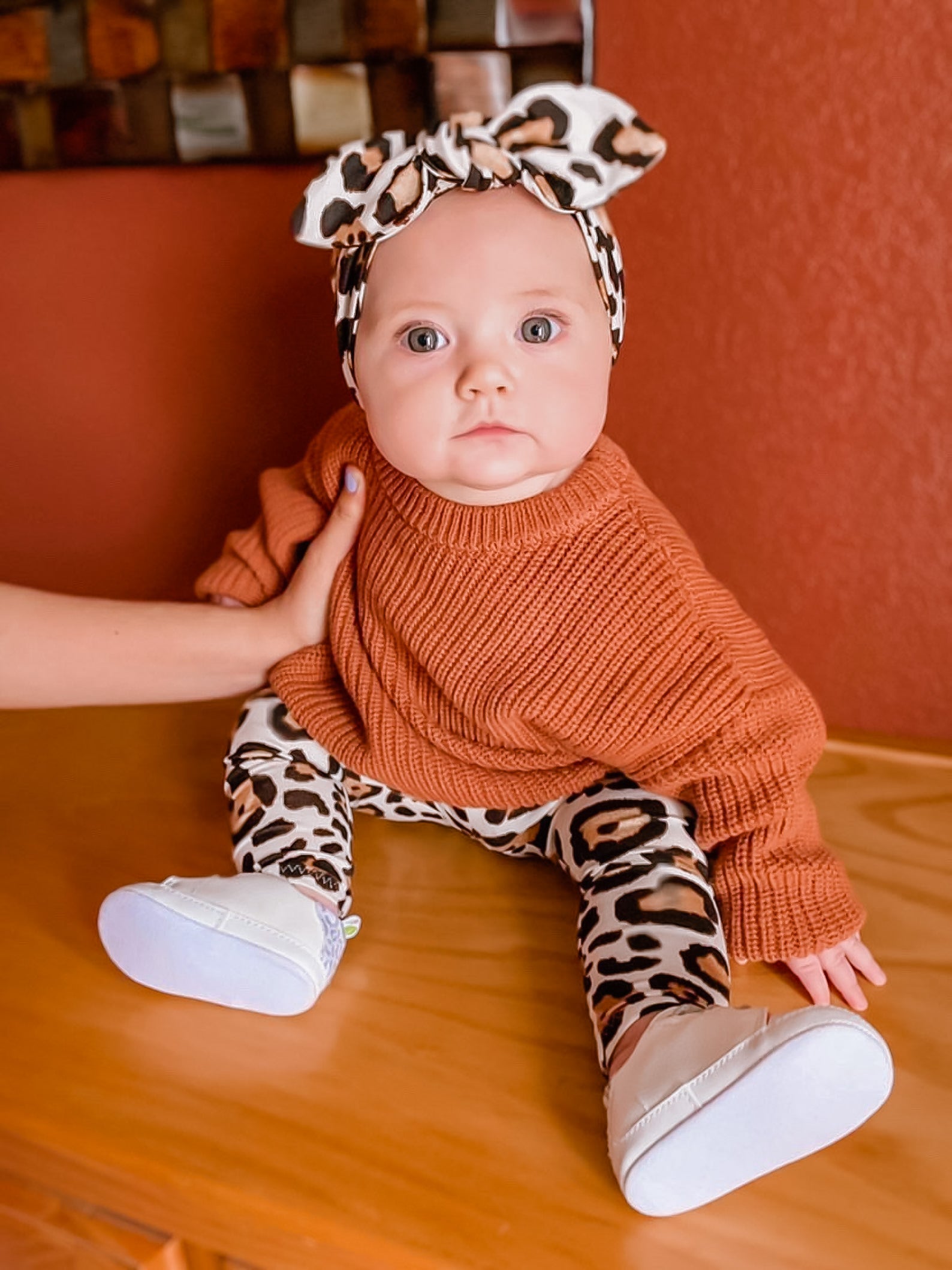 Ivory Leopard Leggings