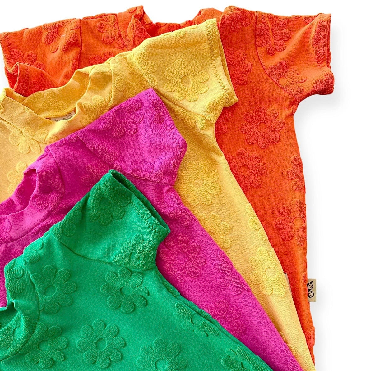 Yellow 3D Daisy Ribbed - Limited Vault Fabric