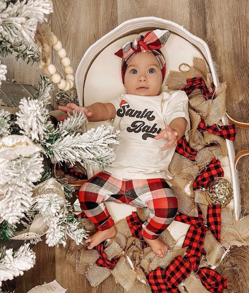 Buffalo Plaid Headbands