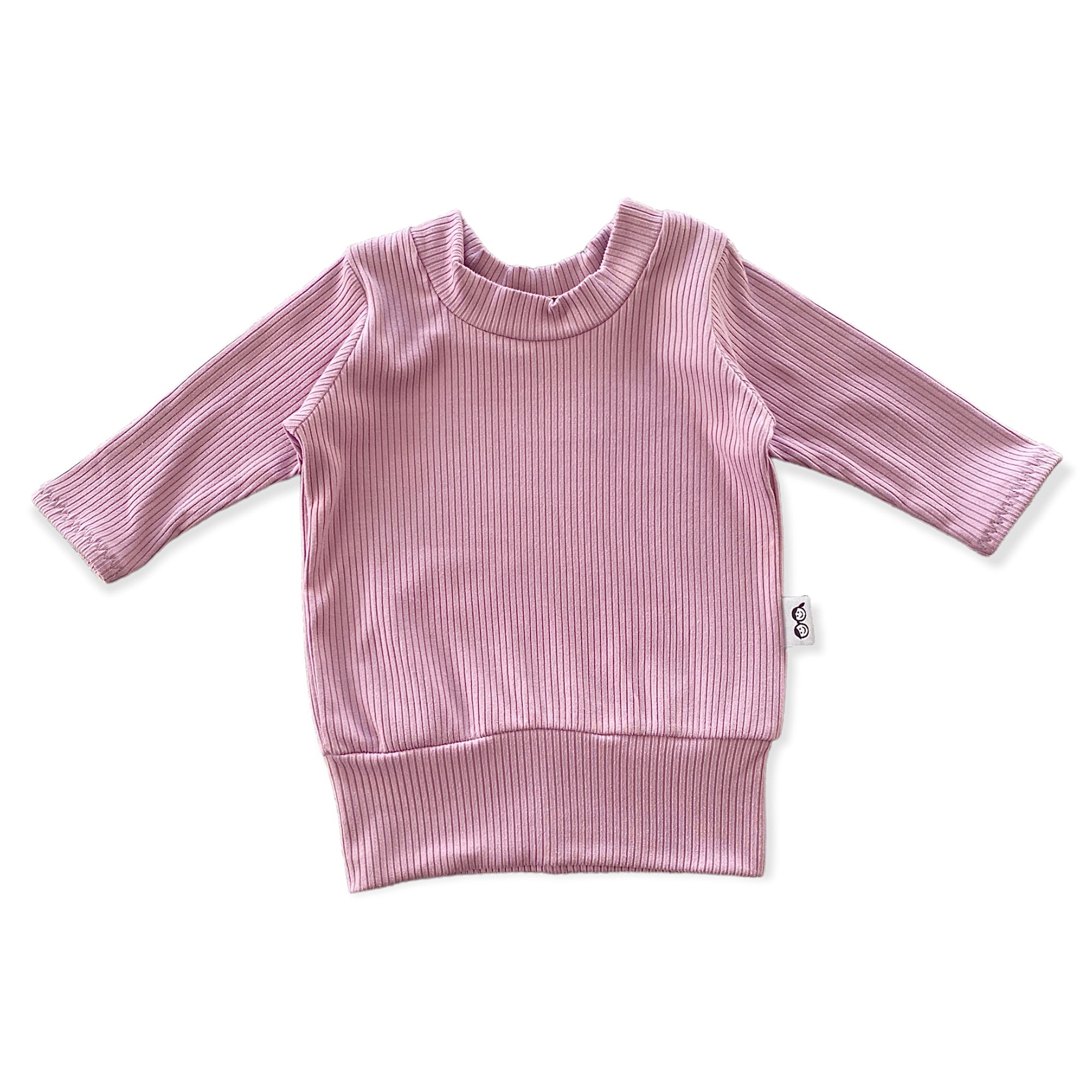 Lavender Ribbed Lounge Top