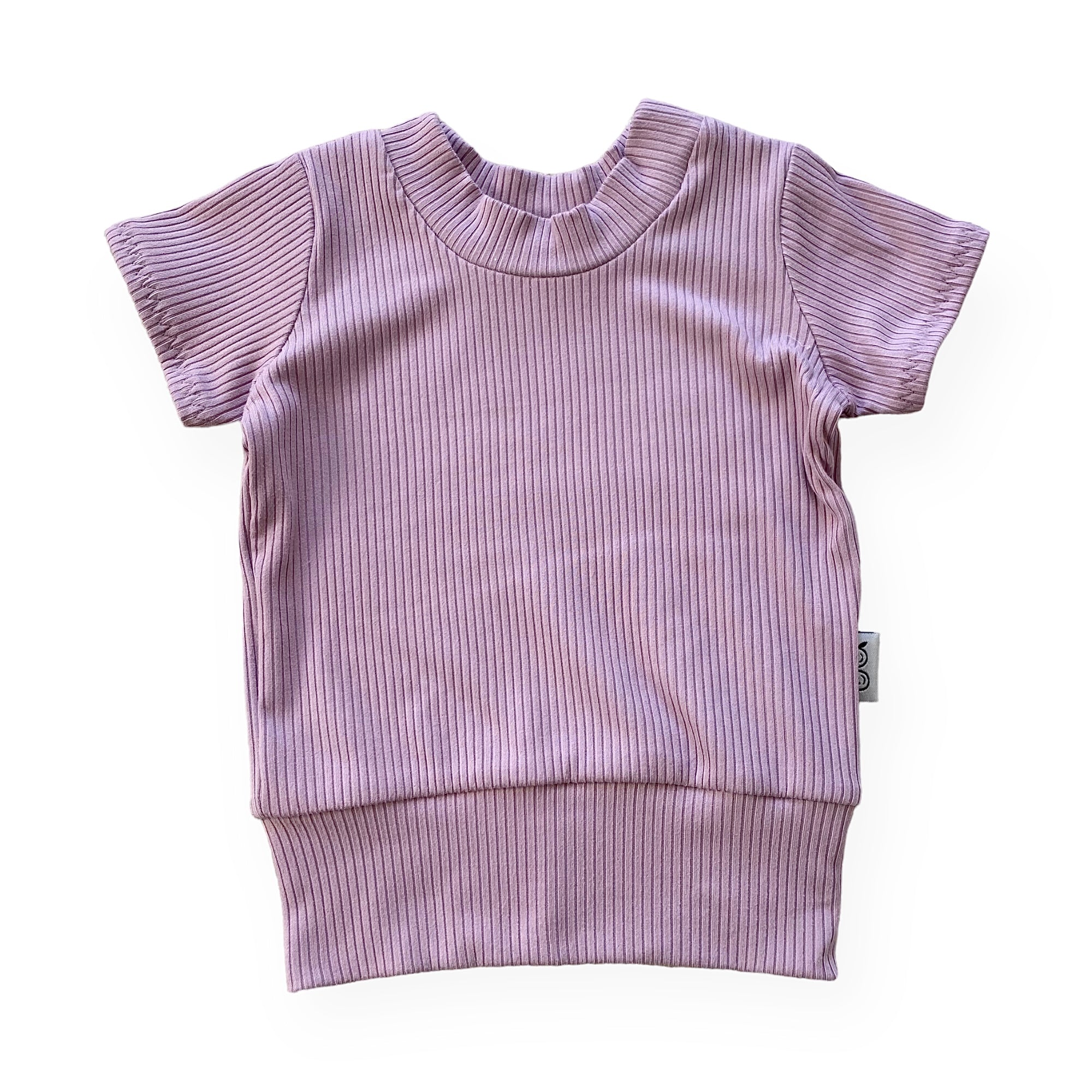 Lavender Ribbed Summer Lounge Top