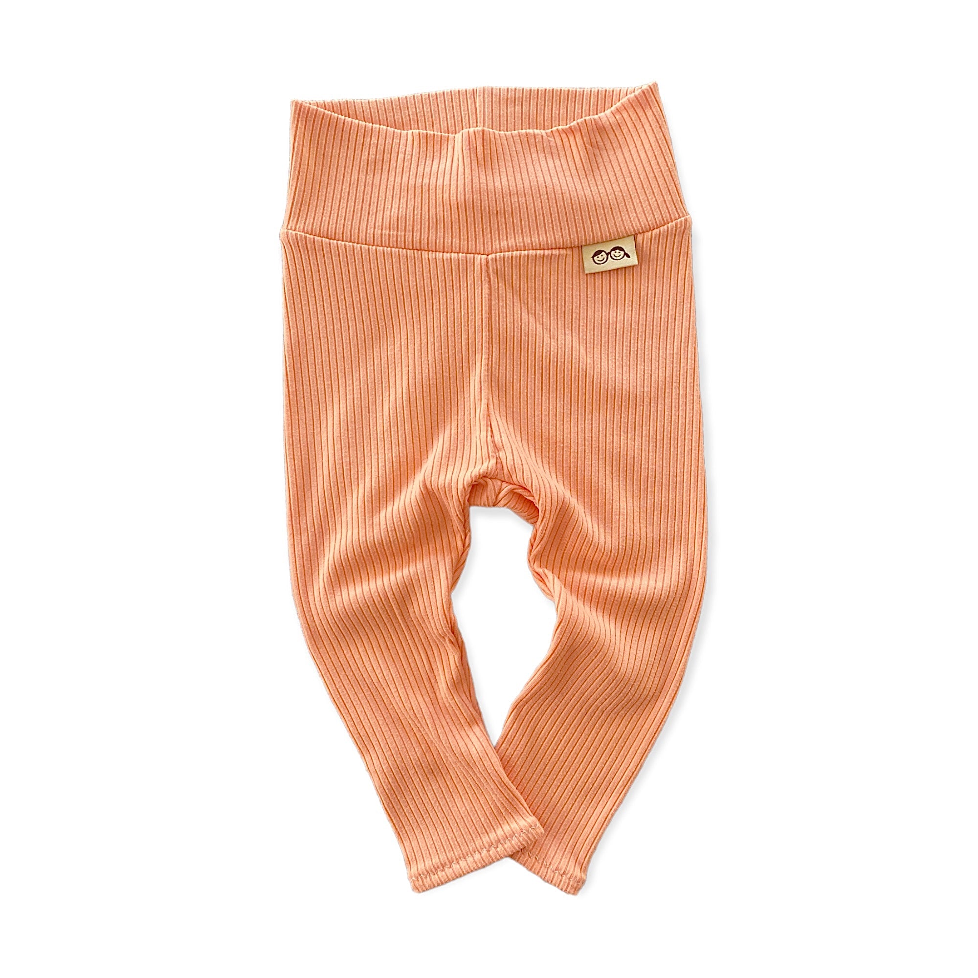 Melon Ribbed Leggings