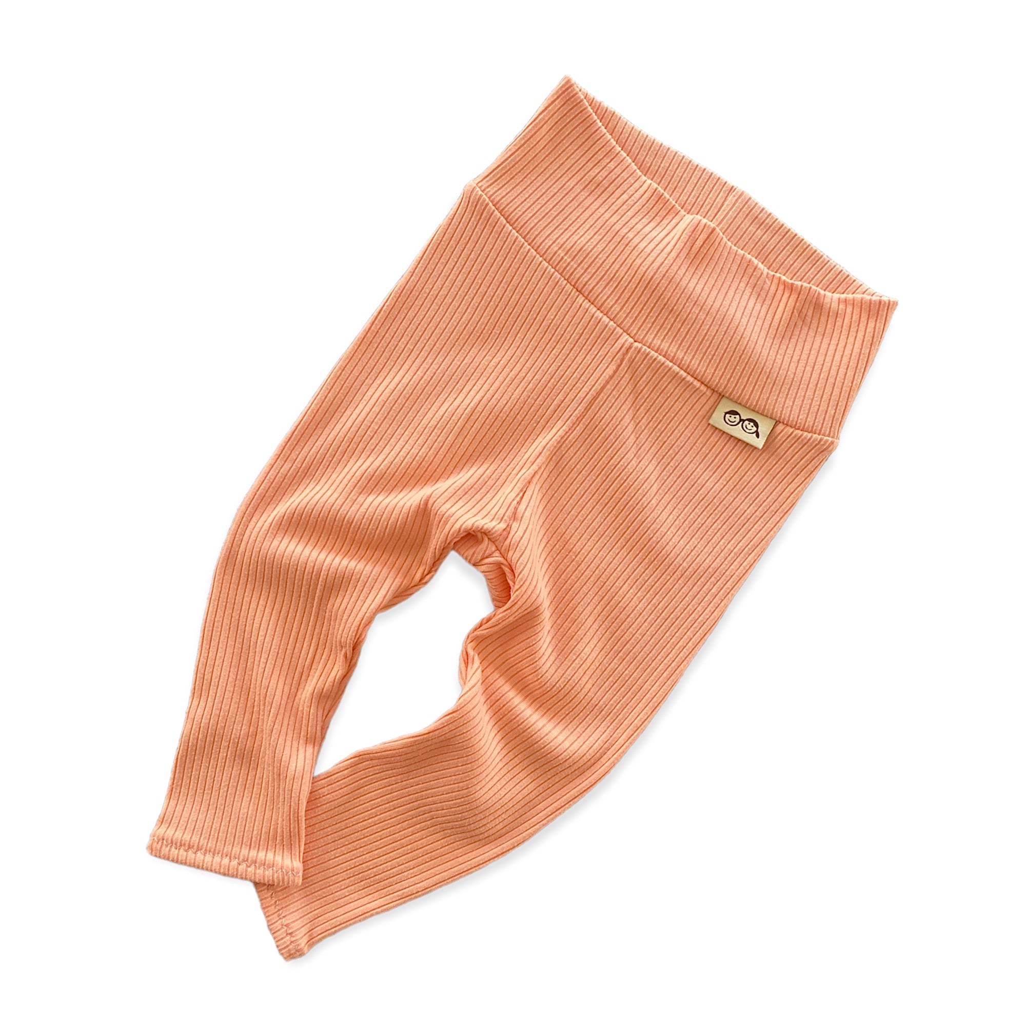 Melon Ribbed Leggings