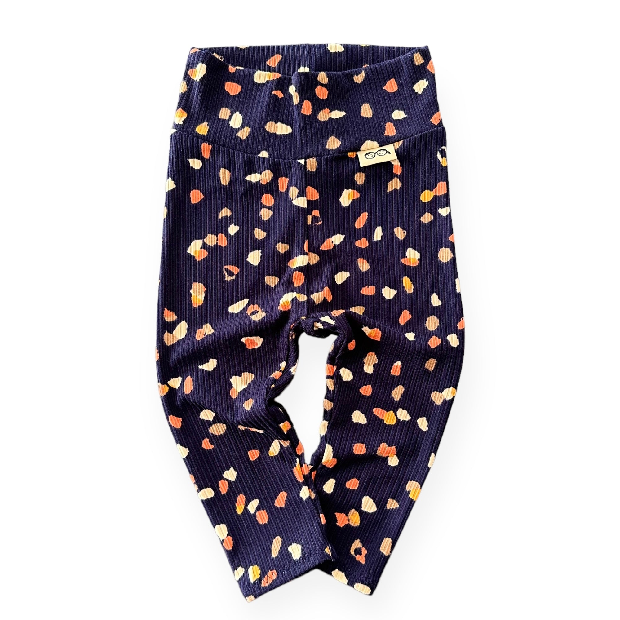 Navy Terrazzo Leggings