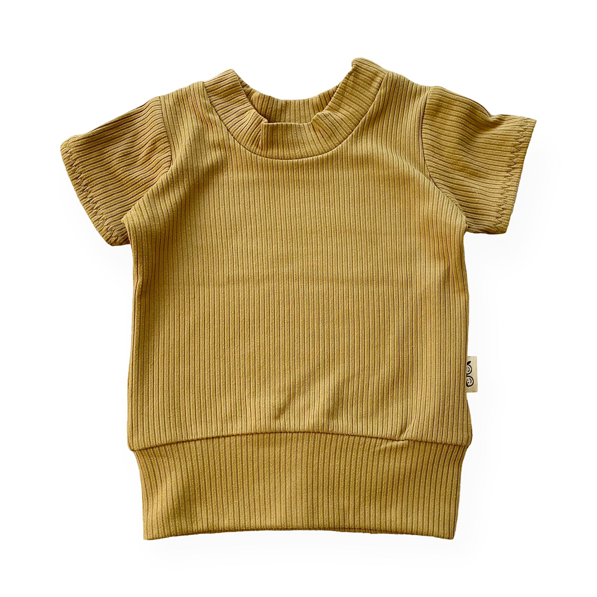 Olive Ribbed Summer Lounge Set