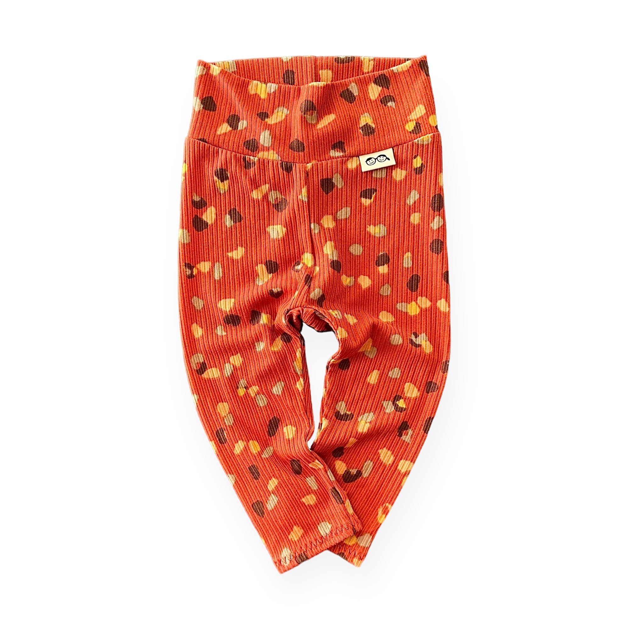 Orange Terrazzo Leggings