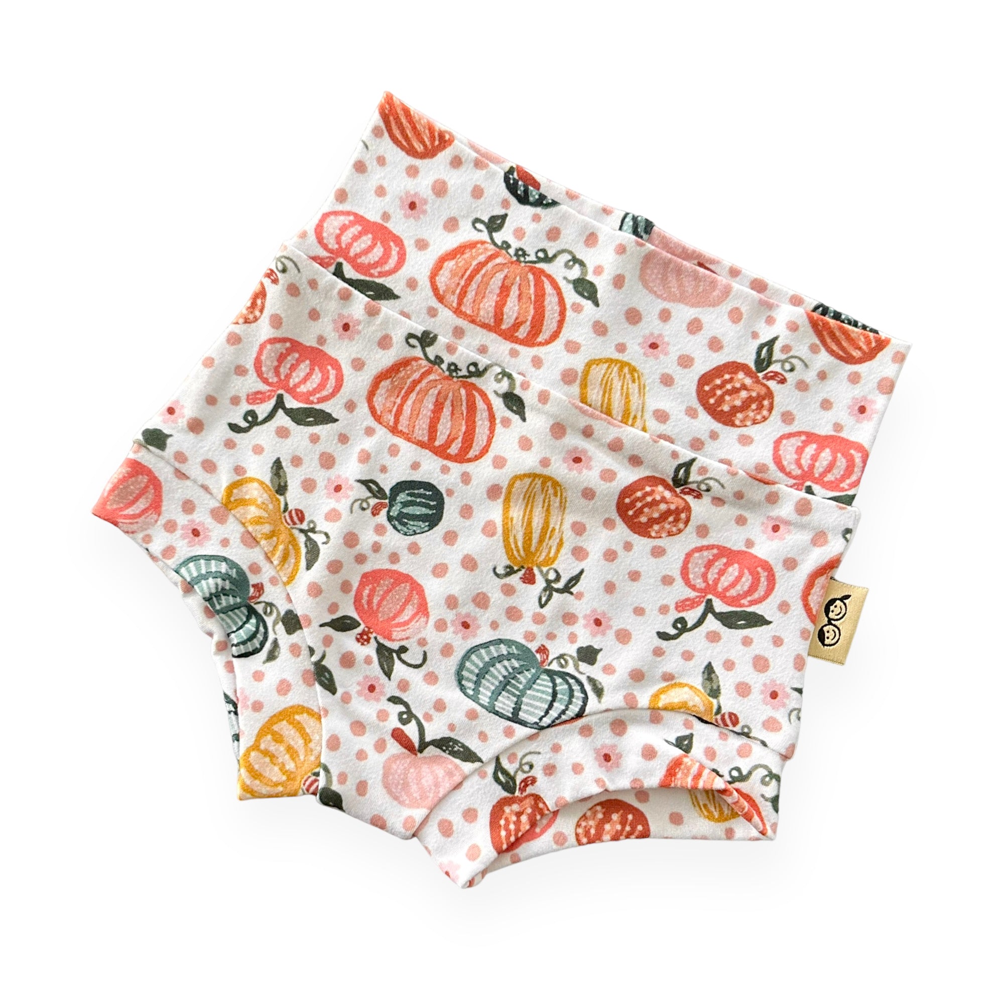 Polka Dot Pumpkins Bummies