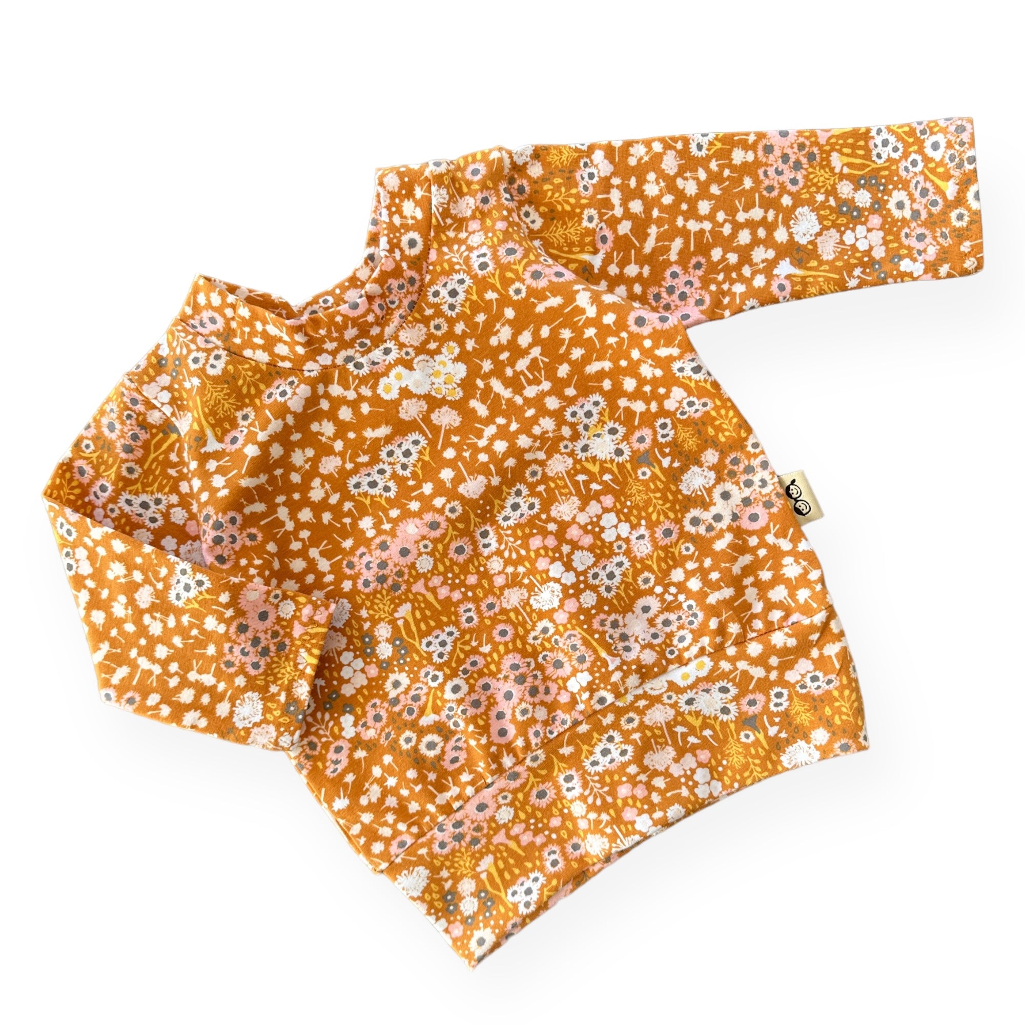 Mustard Floral Lounge Set