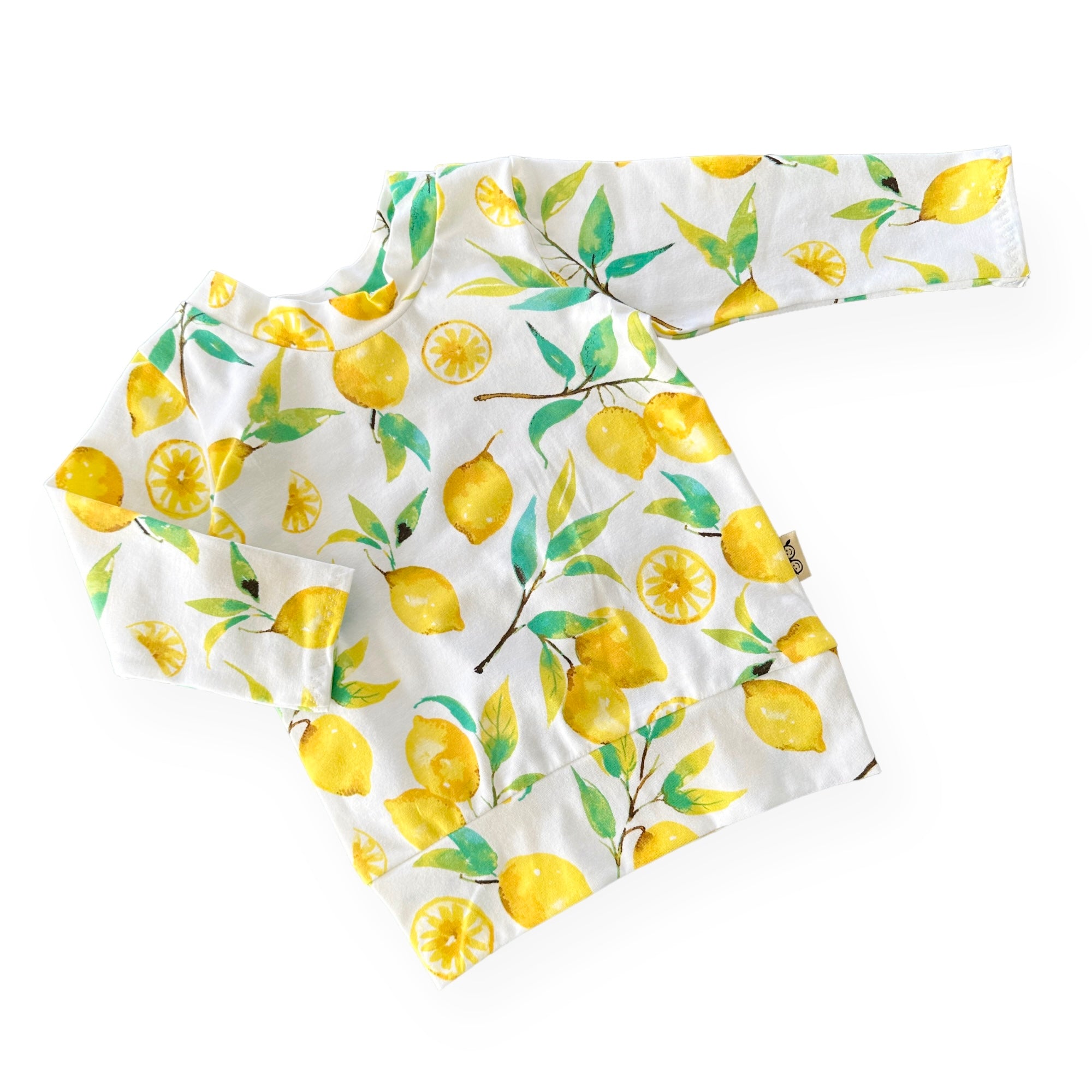 Lemons on White Lounge Set