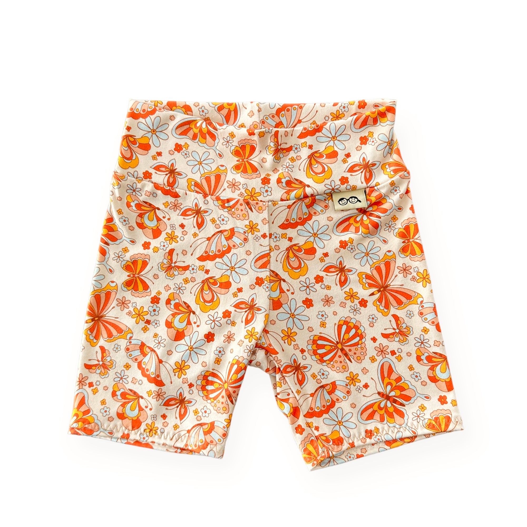 Summer Butterflies Biker Shorts Lounge Set