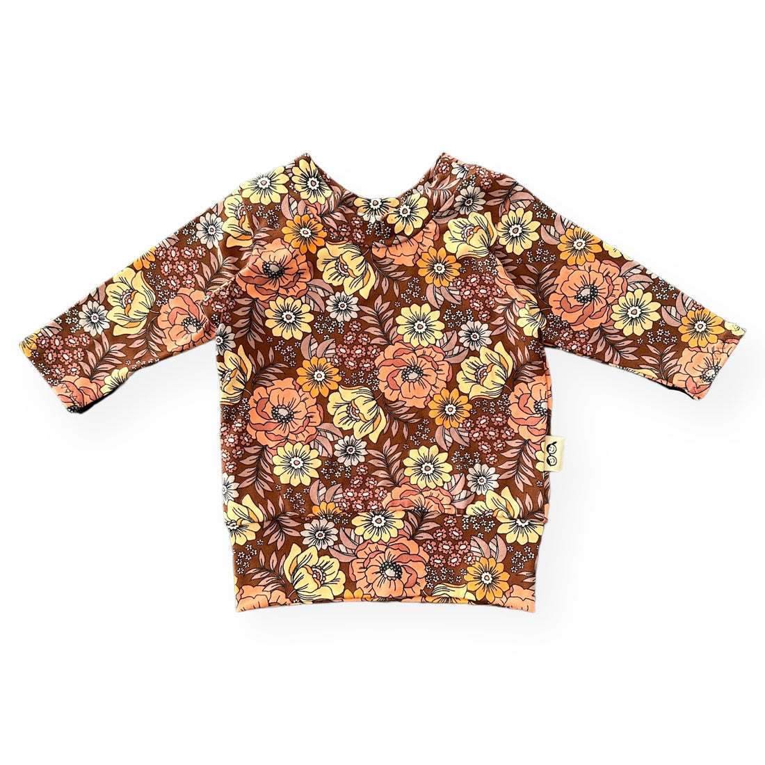 Fall Floral Lounge Top