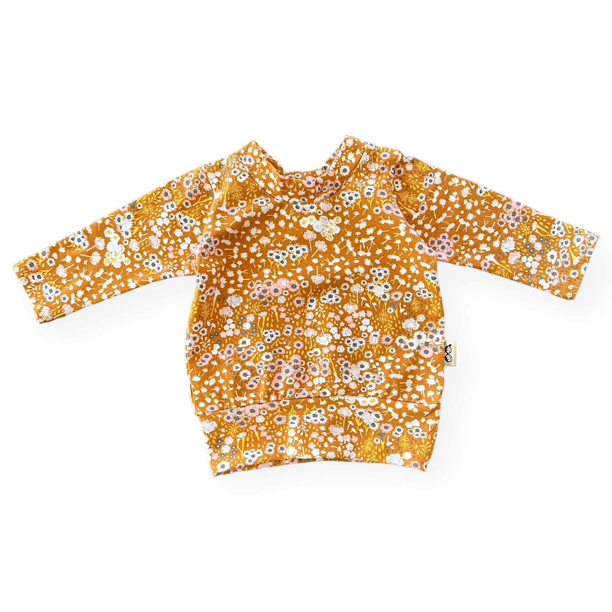 Mustard Floral Lounge Set