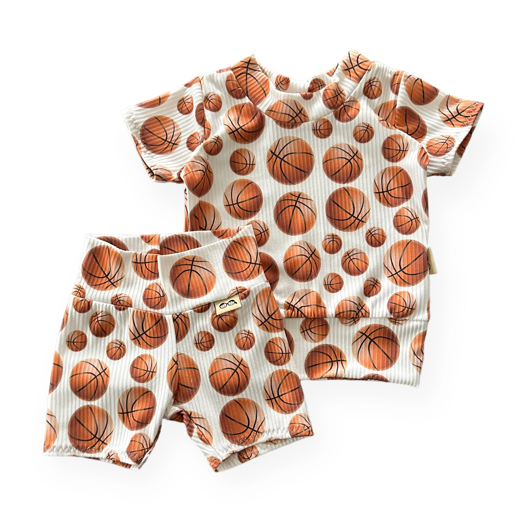 Basketball Biker Shorts Lounge Set