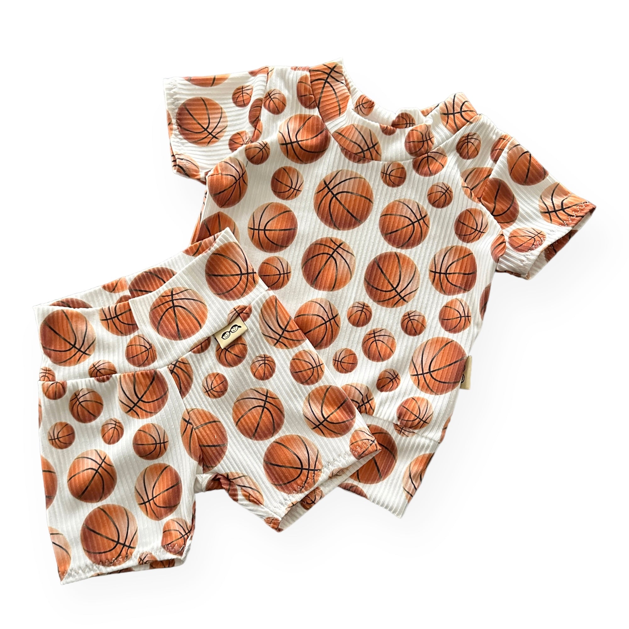 Basketball Biker Shorts Lounge Set